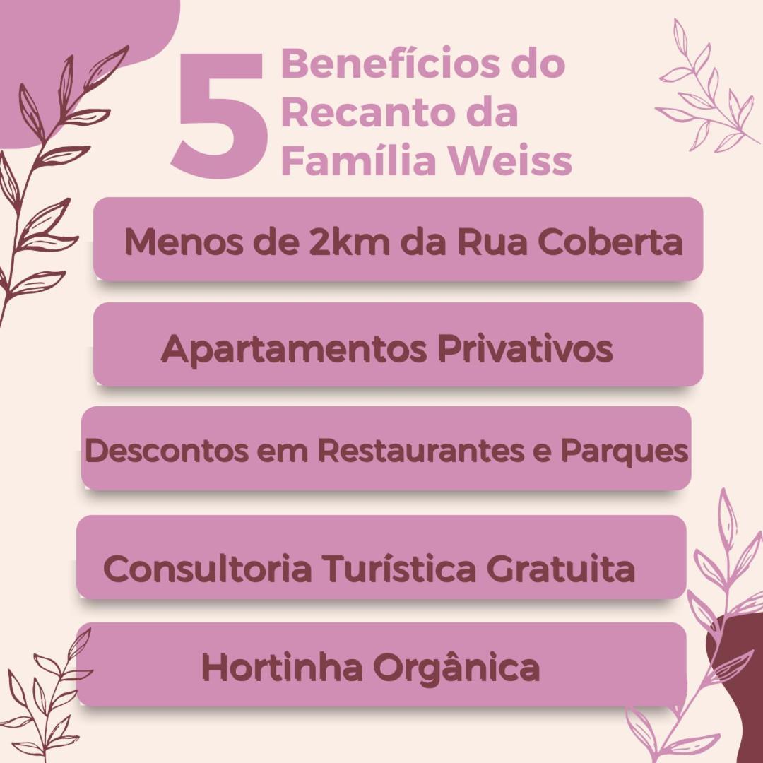 Recanto Familia Weiss Gramado Ngoại thất bức ảnh